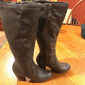 Target Tall Boot. Stacked heel